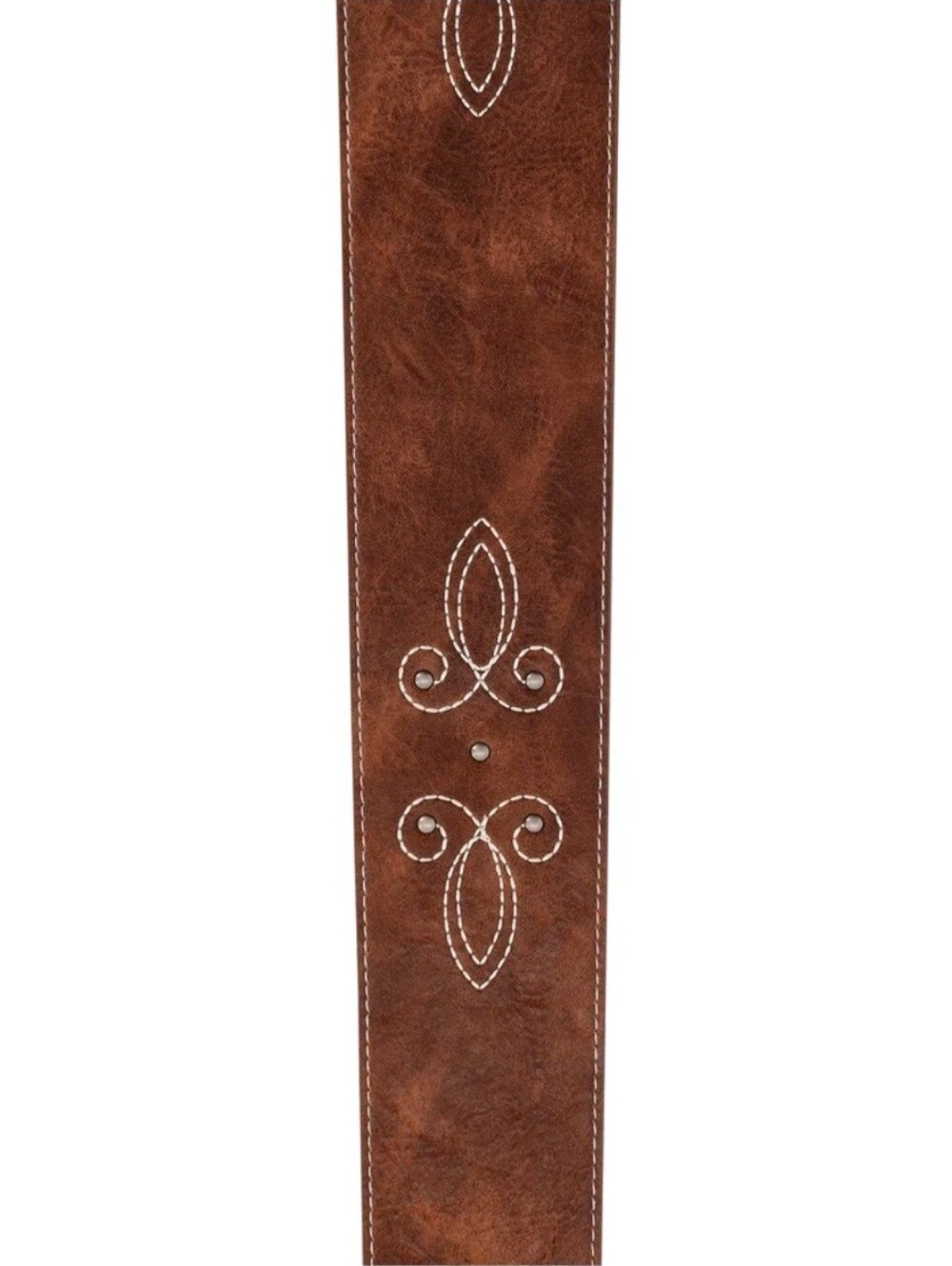 Madden NYC Wide Faux Leather Western Belt with Embroidery Woman's Size 2X/3X - Picture 3 of 3